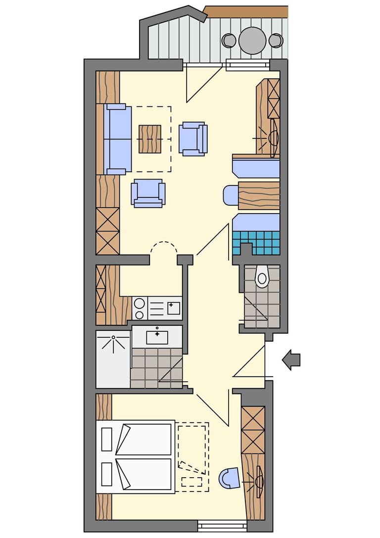 Appartement Typ 5